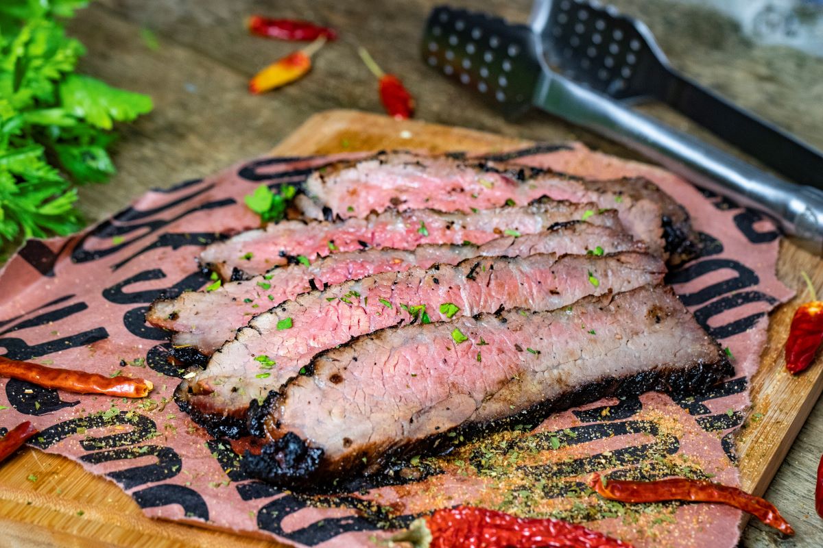 Grilled Tri Tip with Cajun Butter