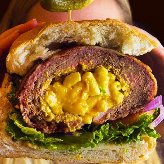 Loaded Game-Day Bacon Burger