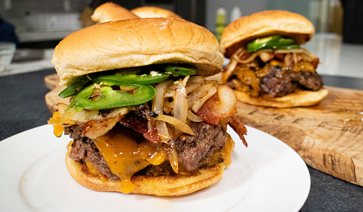 Smashed Cheeseburgers