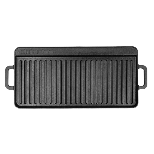 long rectangle cast iron griddle