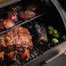 lifestyle_2, smoker tube being used in a grill surrounded by meats and veggies