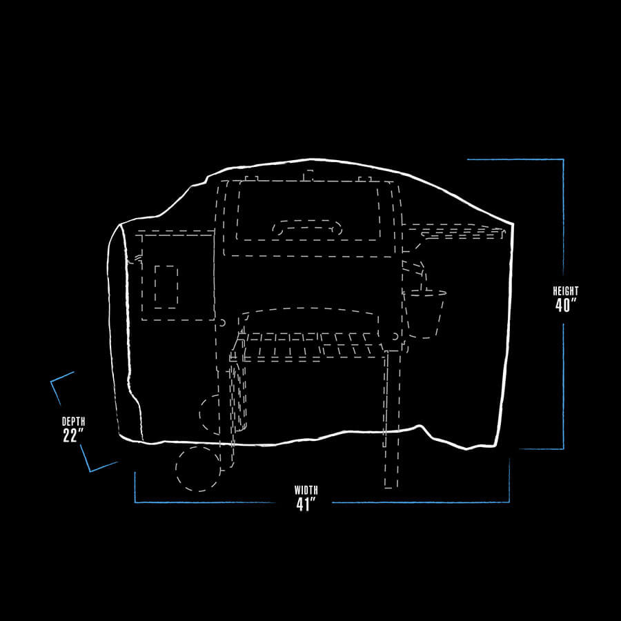 Pit Boss Tailgater/R-Series Wood Pellet Grill Cover