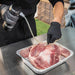 Close up of tool injecting protein with liquid to  enhance meat flavor and texture.