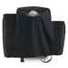 Pit Boss 700R2 Wood Pellet Grill Cover. Black cover with Pit Boss logo in middle.