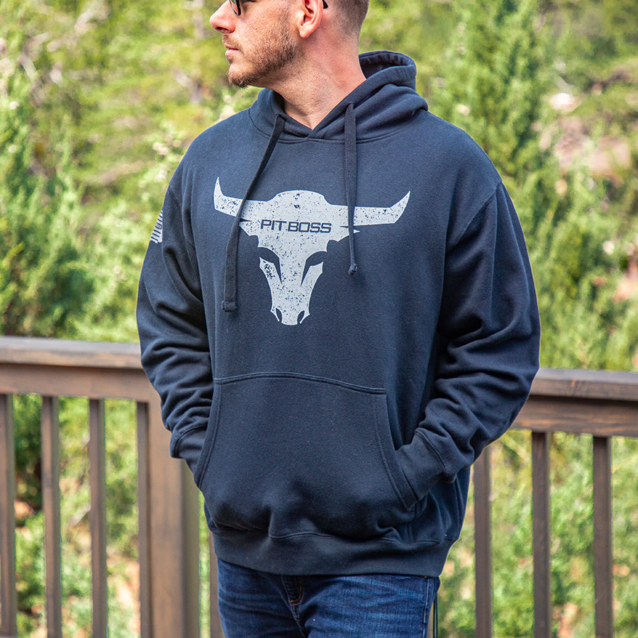 Men’s Midnight Navy Bull Hoody