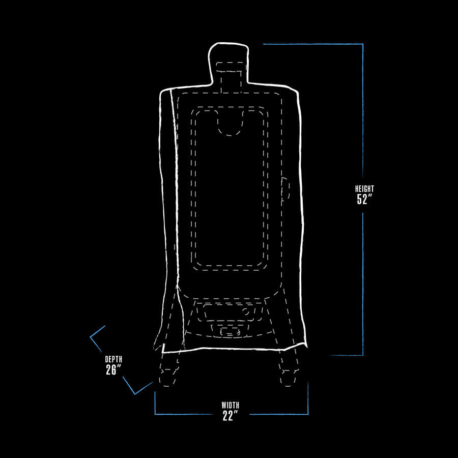 Pit Boss 3-Series Wood Pellet Vertical Smoker Cover