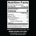 Nutrition Facts on Sweet Rib Rub