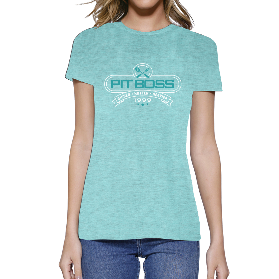 Pit Boss Tools of the Trade Women’s T-Shirt - Celeste Heather