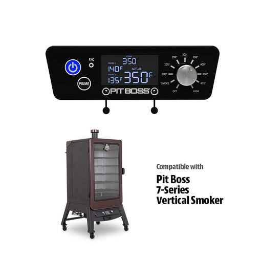 Pit Boss Replacement Control Board Compatible with Pit Boss  7-series vertical smoker.