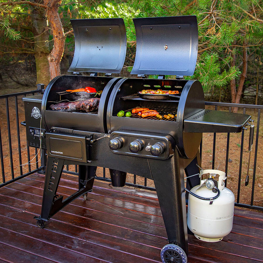 Pit Boss Navigator Pellet/Gas Combo Grill