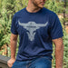 Pit Boss Men’s Midnight Navy Bull T-Shirt