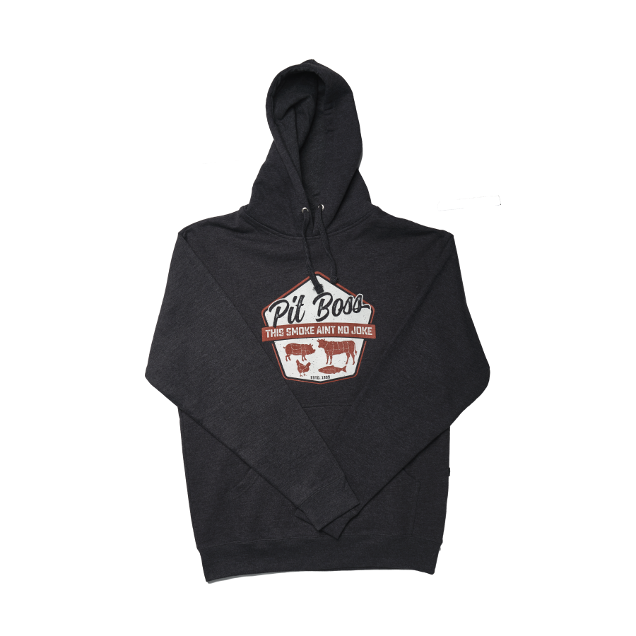 Pit Boss Masters of Smoke Hoody - Charcoal Heather