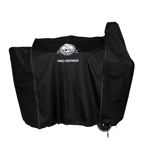 Pit Boss barbecue cover with Pit Boss logo large in middle of cover.