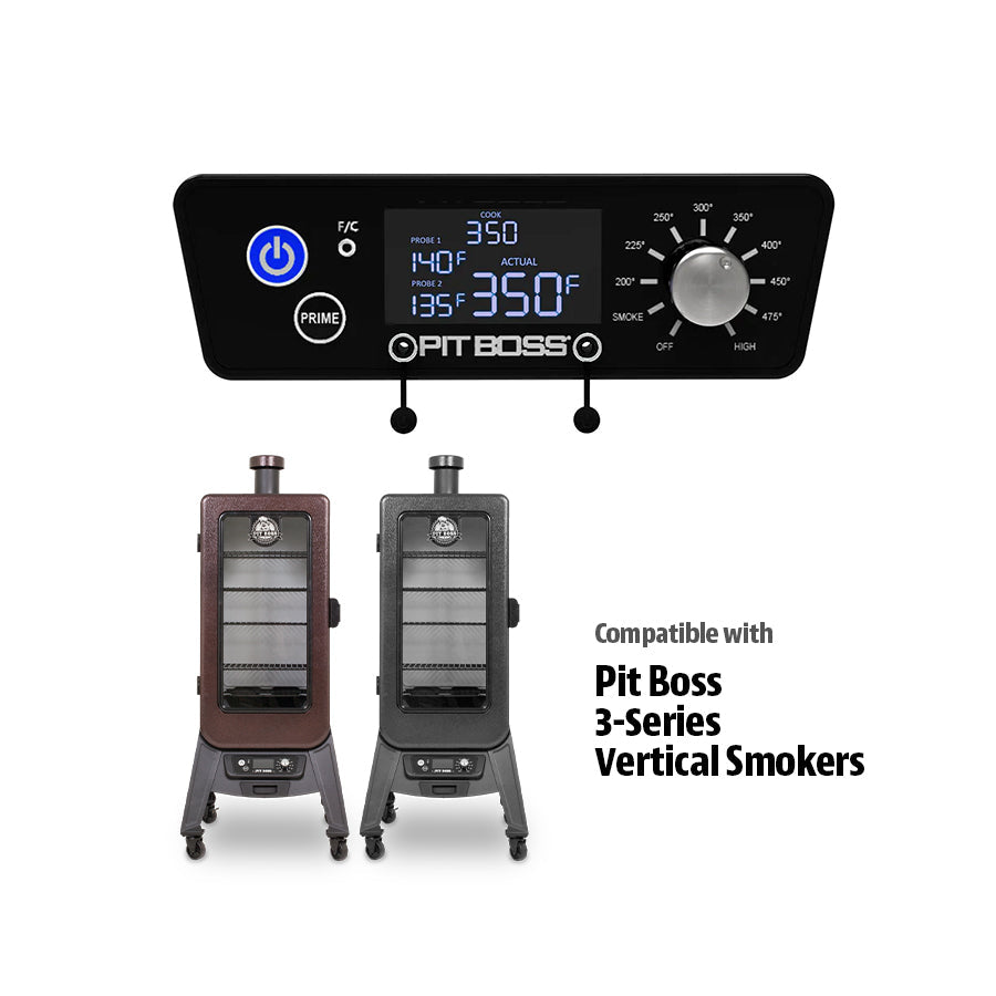 Pit Boss Replacement Control Board Compatible with Pit Boss  3-series vertical smokers.